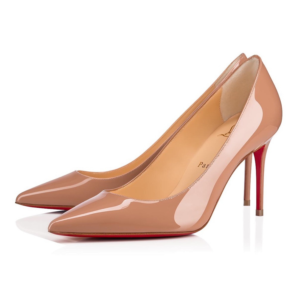 AUTHENTIC Christian Louboutin Décolleté Nude Heels